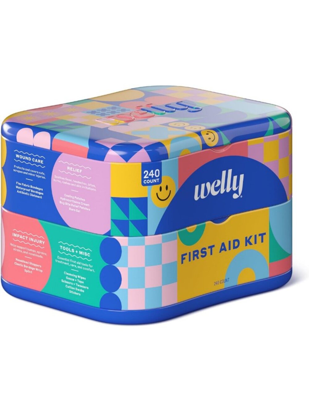 Comprehensive First Aid Kit - 240 Pieces, FSA Eligible, Bandages, Ointments